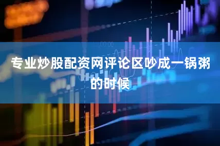 专业炒股配资网评论区吵成一锅粥的时候